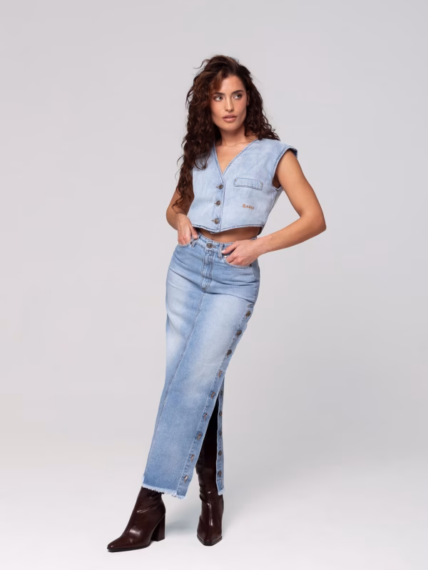 MAXI SKIRT Denim