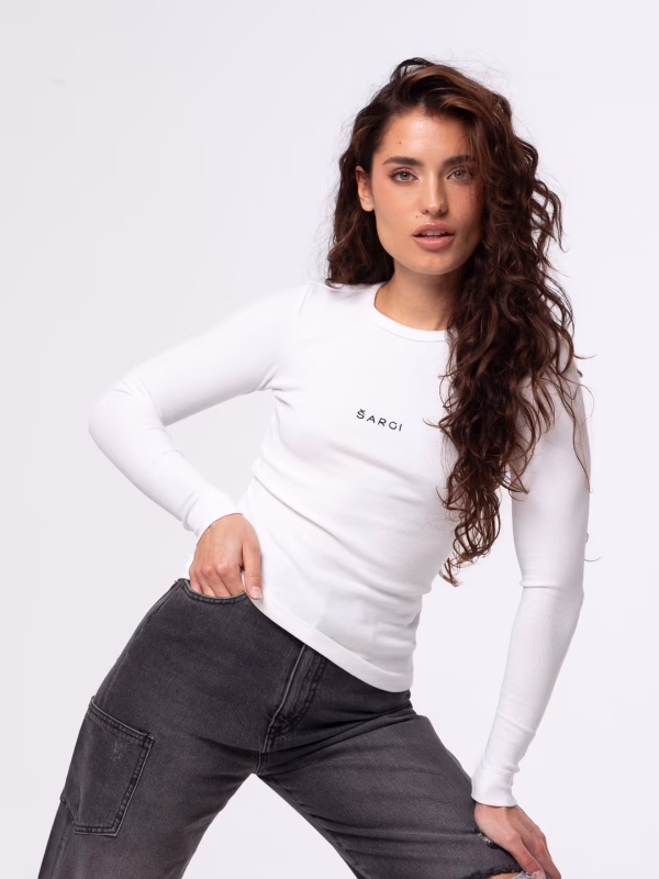 T-SHIRT – Long Sleeve – White